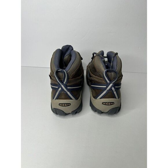 New KEEN Women's TARGHEE II MID Waterproof Hiking Boot, Goat/Crown Blue, Size 6 - Picture 9 of 11